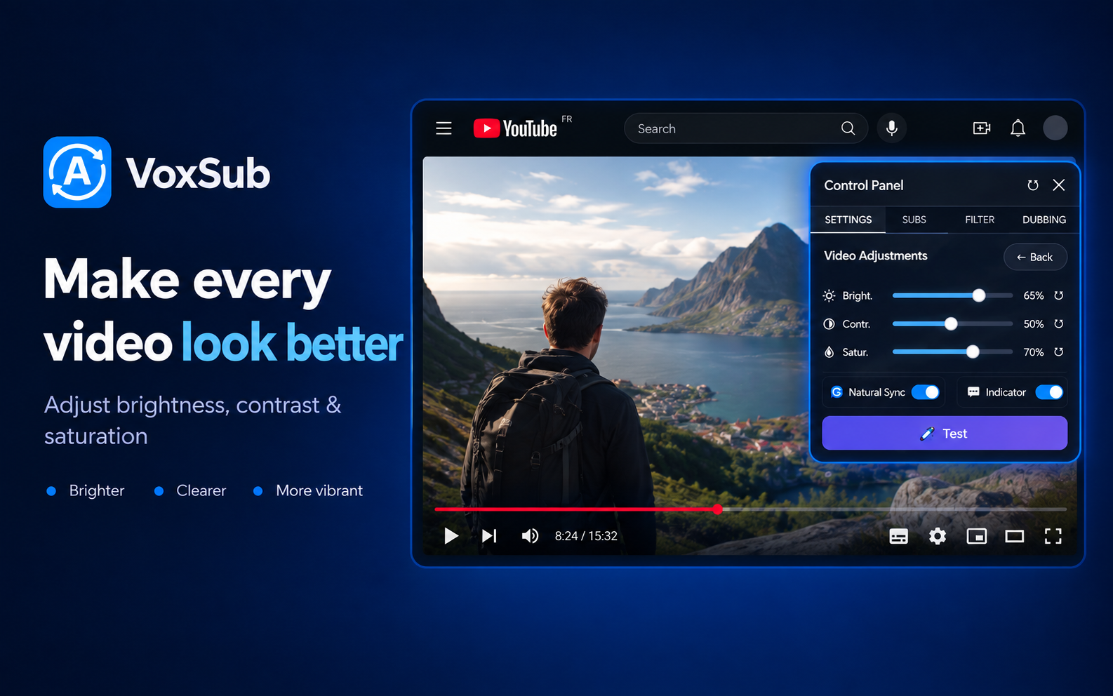 Video Adjustments - Brightness, Contrast, and Saturation